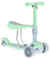 KIK KX6625 Scooter Tricycle LED mint 3in1 - Children's Scooter
