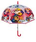 Detský dáždnik Nickelodeon Dáždnik Paw Patrol priehľadný - Dětský deštník