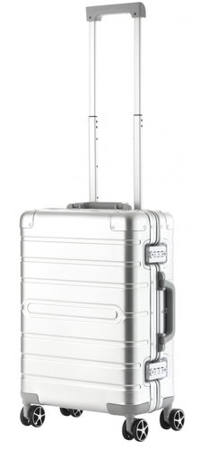 Carry on Carry-on suitcase 55 cm Aluminium - Suitcase - Main image