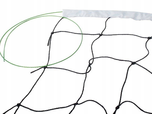 Verk 14394_CZ Volleyball net 9,5 × 1 m, black - Volleyball net - Main image
