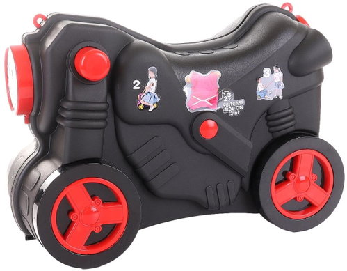 PD Toys Dětský kufr, odrážedlo černý - Suitcase - Main image