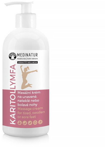 Medinatur Karitol Lymph for heavy swollen feet 300 ml - Cream - Main image