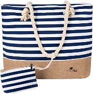 Malatec 21157 Plážová taška 22 l modro-biela - Taška