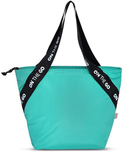 IRIS Barcelona Obědová Tote termotaška On the go 3,7 l, modrozelená - Thermal Bag - Main image