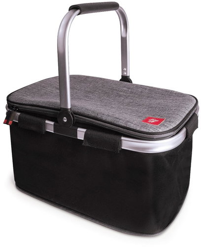 IRIS Barcelona Picnic basket Enjoy life 20 l, black and grey - Cooler Box - Main image