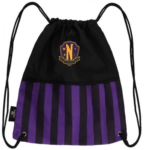 Netflix Wednesday: nevermore academy - bag - Drawstring Bag - Main image