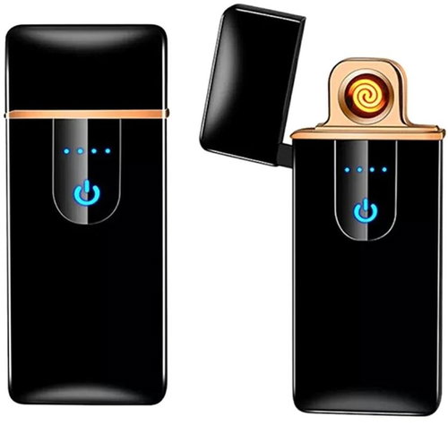 APT USB Plazmový zapalovač s LED indikátorem baterie černý - Lighter - Main image