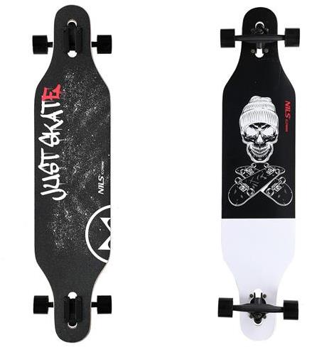 NILS EXTREME Longboard wood skull 2 - Longboard - Main image