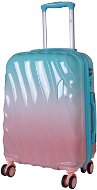 Monopol Stredný kufor 66cm Marbella Blue/Pink - Cestovný kufor