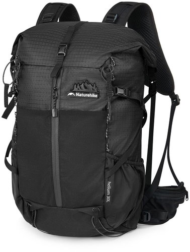 Naturehike backpack Hydrogen 30+5l 1,1 kg, black - Tourist Backpack - Main image