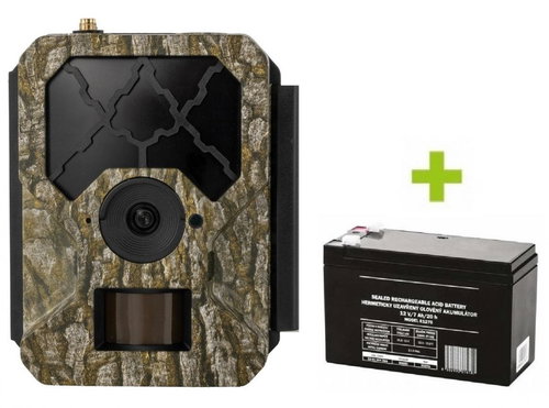 OXE Hornet 4G photo trap, external battery and power cable + SIM card - Camera Trap - Main image