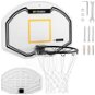 Gymrex Basketbalový koš s obručí pro montáž na stěnu, s deskou, 61 × 91 cm - Basketball Hoop