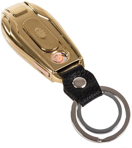 Verk 08373 Zapalovač USB s LED osvětlením zlatý - Lighter - Main image
