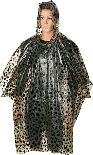 REDCLIFFS Leopard poncho - Raincoat - Main image