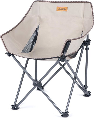 Naturehike Moon folding beige - Camping Armchair - Main image