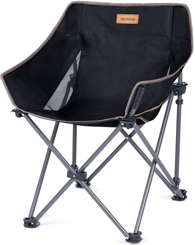 Naturehike Moon folding black - Camping Armchair - Main image