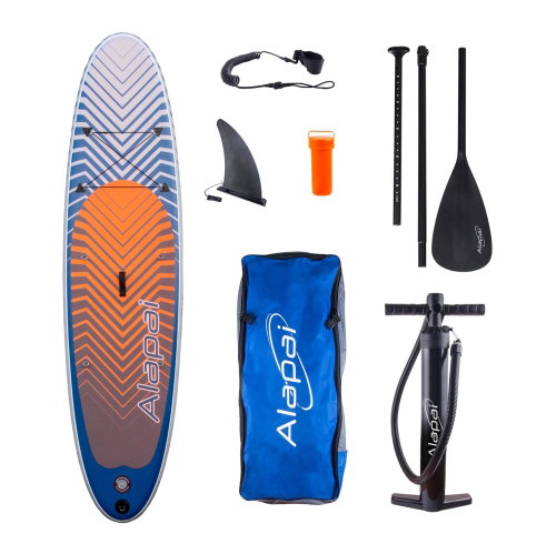 Alapai Paddleboard single layer wahine grey 320 cm with seat - Paddleboard - Main image
