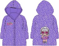 Disney Dívčí pláštěnka fialová vel.116/122 L.O.L. - Raincoat
