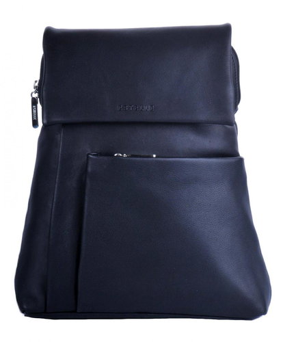 Estelle Women's leather backpack ET-0145 black - City Backpack - Main image