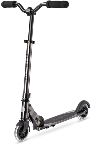 Micro Sprite LED Neochrome Black - Folding Scooter - Main image