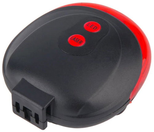 Alum Laserové světlo na kolo s LED - Bike Light - Main image