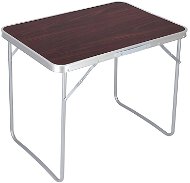 Verk 14468 Turistický stůl skládací 80 × 60 × 70 cm hnědý - Camping Table