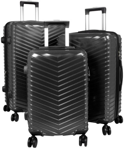 Monopol Meran Black 3 pcs suitcase set - Case Set - Main image