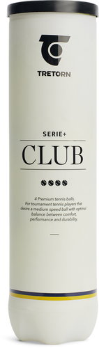Tretorn Serie+ Club 4 Tube - Tennis Ball - Main image