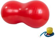 Verk 14285 Gymnastický míč tvarovaný 45 × 90 cm s pumpičkou červený - Fitlopta