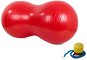 Verk 14285 Gymnastická lopta tvarovaná 45 × 90 cm s pumpičkou červená - Fitlopta