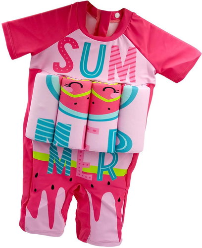 Excellent Children's Swimwear with Floats - Summer Watermelon - Kids’ Swimwear - Main image
