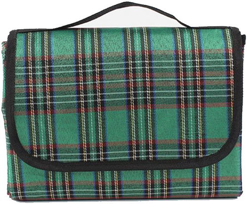 4Sleep Pikniková podložka 145 × 175 cm XXL, zelená - Picnic Blanket - Main image