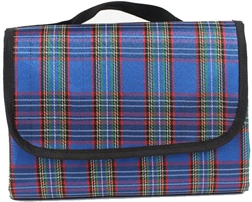 4Sleep Pikniková podložka 145 × 175 cm XXL, modrá - Picnic Blanket - Main image