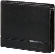 Samsonite Kožená peňaženka čierna Flagged 2 - Peňaženka