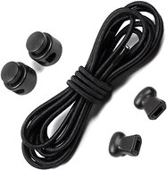 Aptel APT AG842 Elastické tkaničky do bot bez zavazování černé - Shoe Laces