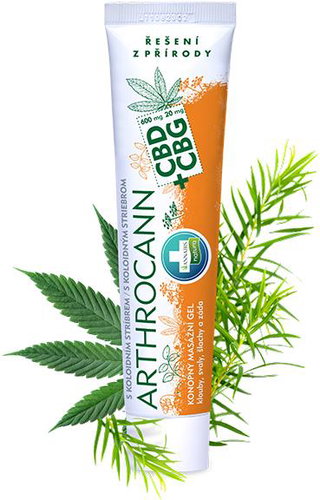 Annabis Arthrocann hemp gel for joints, muscles and tendons 75 ml - Body Gel - Main image