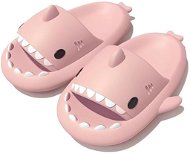 AFF Žraločí pantofle vel. 36/37, růžová - Šľapky