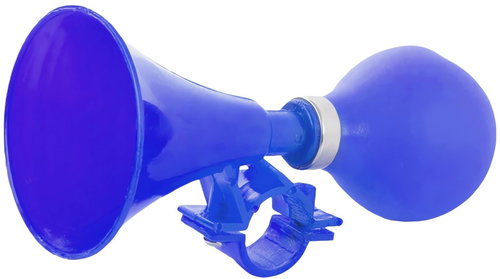 Verk 14090 Bicycle horn 15 cm, blue - Bicycle Horn - Main image