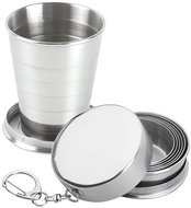 Pronett XJ5275 Collapsible shot glass 65 ml - Camping Utensils