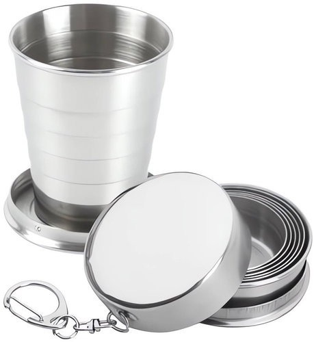 Pronett XJ5275 Collapsible shot glass 65 ml - Camping Utensils - Main image