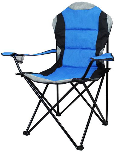 CAPPA Camping chair folding Relax blue - Camping Armchair - Main image