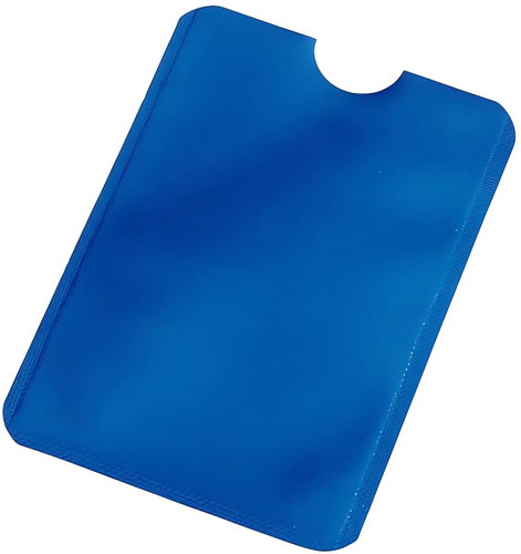 Verk 01832 Card case with RFID protection 4 pcs blue - Document Holder - Main image