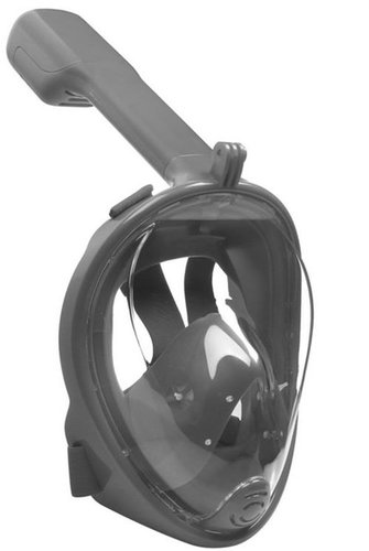 Surtep Full-face snorkelling mask for adults S/M, grey - Snorkel Mask - Main image