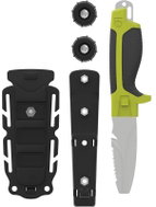 Gear Aid Knife TANU™ green + B. C. D. Adapter - Diving Knife