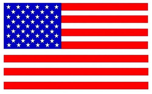 Funny Fashion vlajka USA 150 × 90 cm - Flag - Main image