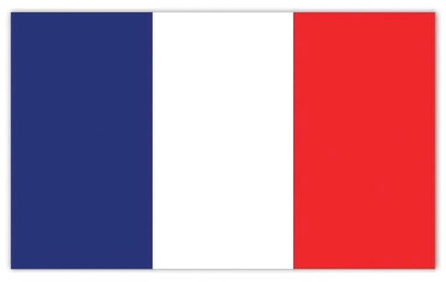 Funny Fashion flag of France 150 × 90 cm - Flag - Main image