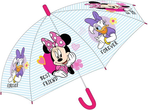 DISNEY Children's automatic umbrella 74 cm - Minnie and Daisy - Children's Umbrella - Main image