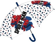 MARVEL Children's automatic umbrella 74 cm - Spiderman/letters - Children's Umbrella