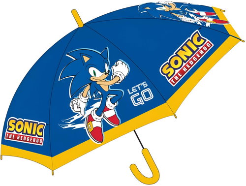 Nickelodeon Automatic umbrella 74 cm Sonic the Hedgehog/Let's go - Children's Umbrella - Main image