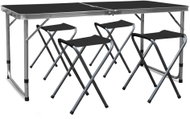 Aga Camping folding set black - Camping Set